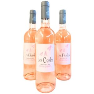 vin rosé les cigales