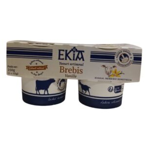 yaourt brebis vanille
